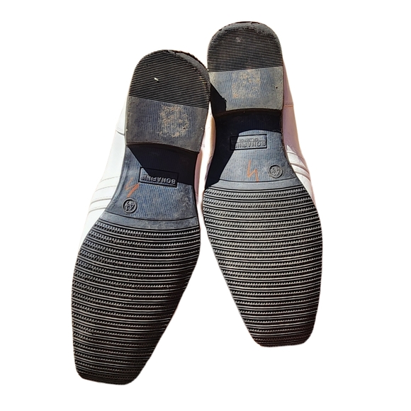 Bonafini Collection Boys/Men White Dress Shoes Size 4.5 - Picture 11 of 12